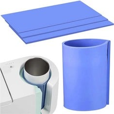 QUANTITY  OF ASSORTED ITEMS TO INCLUDE 3 PCS SUBLIMATION SILICONE TUMBLER WRAP FOR SUBLIMATION MUGS COMPATIBLE WITH CRICUT MUG PRESS, HEAT TRANSFER MUG SILICONE SHEETS FOR DIY PRINTING MUGS: LOCATION