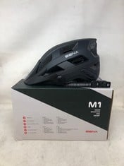 SENA M1 SMART BLUETOOTH COMMUNICATIONS MOUNTAIN BIKE HELMETS (MATTE BLACK, SIZE M).: LOCATION - TOP 50