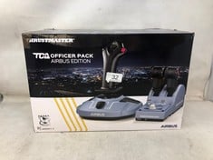 THRUSTMASTER TCA OFFICER PACK AIRBUS EDITION - REPLICAS OF THE AIRBUS SIDESTICK AND THROTTLE QUADRANT - FOR WINDOWS.: LOCATION - TOP 50