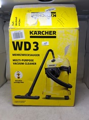 KÄRCHER 1.628-101.0, WD 3V-17/4/20 VACUUM CLEANER WATER AND DUST, YELLOW.: LOCATION - TOP 50