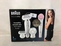 BRAUN SILK-ÉPIL 9 FLEX BEAUTY SET EPILATOR FOR WOMEN WITH FLEXIBLE HEAD FOR EASIER HAIR REMOVAL, ELECTRIC SHAVER & TRIMMER, FACESPA, PRESSURE GUIDE, WET & DRY, UK 2 PIN PLUG, 9-100, WHITE.: LOCATION