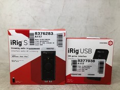 IRIG USB GUITAR INTERFACE & IRIG STREAM STREAMING AUDIO INTERFACE: LOCATION - A RACK