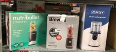 QUANTITY OF ITEMS TO INCLUDE NUTRIBULLET 600 SERIES STARTER KIT IN GRAPHITE WITH 700ML CUP - HIGH SPEED NUTRIENT EXTRACTOR & POWERFUL BLENDER - 600W - BLENDS NUTS, ICE & FROZEN FRUIT - DELICIOUS & NU