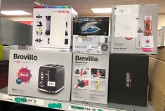 QUANTITY OF ITEMS TO INCLUDE BREVILLE BLEND ACTIVE PERSONAL BLENDER & SMOOTHIE MAKER | 350W | 2 PORTABLE BLEND ACTIVE BOTTLES (600ML) | LEAK PROOF LIDS | WHITE & PINK [VBL248]: LOCATION - F RACK