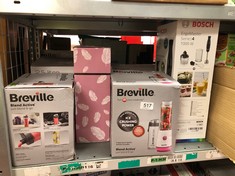 QUANTITY OF ITEMS TO INCLUDE 0 X BREVILLE BLEND ACTIVE PERSONAL BLENDER & SMOOTHIE MAKER | 350W | 2 PORTABLE BLEND ACTIVE BOTTLES (600ML) | LEAK PROOF LIDS | WHITE & GREEN [VBL246]: LOCATION - G RACK