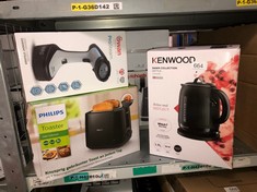 QUANTITY OF ITEMS TO INCLUDE KENWOOD DAWN ELECTRIC KETTLE, 360° SWIVEL BASE, WATER LEVEL INDICATOR, CORD STORAGE, BOIL-DRY PROTECTION, REMOVABLE FILTER, CAPACITY 1.7L, ZJP09.000BK, 3000W, MIDNIGHT BL