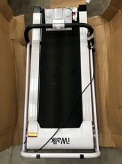 WHITE I-WALK XL HOME TREADMILL: LOCATION - LEFT RACK(COLLECTION OR OPTIONAL DELIVERY AVAILABLE)