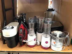 QUANTITY OF ASSORTED KITCHEN ITEMS TO INCLUDE NESPRESSO COFFEE MACHINE : LOCATION - BACK TABLES(COLLECTION OR OPTIONAL DELIVERY AVAILABLE)