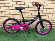 APOLLO ECLIPSE KIDS BIKE SMALL FRAME 16" WHEELS SINGLE SPEED: LOCATION - BIKE RACKS(COLLECTION OR OPTIONAL DELIVERY AVAILABLE)