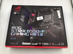 ASUS ROG STRIX B550-F GAMING WIFI II - MOTHERBOARD - ATX - SOCKET AM4 - AMD B550 CHIPSET - USB-C GEN2, USB 3.2 GEN 1.:: LOCATION - A RACK