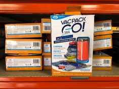 QUANTITY OF ITEMS TO INCLUDE VACPACK GO!: LOCATION - D RACK