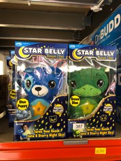 QUANTITY OF ITEMS TO INCLUDE STARBELLY DREAM LITES CUDDLY TOY: LOCATION - D RACK