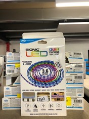 QUANTITY OF ITEMS TO INCLUDE BIONIC COLOUR CHANGING LED STRIP: LOCATION - D RACK