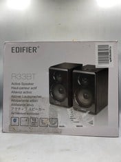 EDIFIER R33BT ACTIVE SPEAKER: LOCATION - A RACK