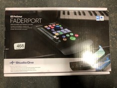 PRESONUS FADERPORT, DAW MIX MUSIC PRODUCTION CONTROLLER WITH STUDIO ONE ARTIST, ABLETON LIVE LITE, SOFTWARE BUNDLE FOR RECORDING, STREAMING AND PODCASTING.: LOCATION - D RACK