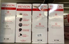 QUANTITY OF ITEMS TO INCLUDE REVLON ONE-STEP HAIR DRYER AND VOLUMISER FOR MID TO LONG HAIR (ONE-STEP, 2-IN-1 STYLING TOOL, IONIC AND CERAMIC TECHNOLOGY, UNIQUE OVAL DESIGN) RVDR5222: LOCATION - F RAC