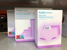 QUANTITY OF ITEMS TO INCLUDE FRIDA MOM DISPOSABLE POSTPARTUM UNDERWEAR SIZE REGULAR: LOCATION - F RACK