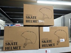 QUANTITY OF ITEMS TO INCLUDE PINK SKATE HELMET SIZE SMALL 51CM-54CM: LOCATION - F RACK