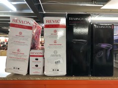 QUANTITY OF ITEMS TO INCLUDE REVLON ONE-STEP HAIR DRYER AND VOLUMISER - NEW PINK EDITION (ONE-STEP, 2-IN-1 STYLING TOOL, IONIC AND CERAMIC TECHNOLOGY, UNIQUE OVAL DESIGN, FOR MID TO LONG HAIR) RVDR52