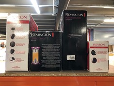 QUANTITY OF ITEMS TO INCLUDE REVLON RVHA6475UK PERFECTIONIST 2-IN-1 DRYER: LOCATION - G RACK