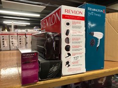 QUANTITY OF ITEMS TO INCLUDE REMINGTON SHINE THERAPY HAIR DRYER (IONIC, 90% MORE IONS FOR FRIZZ FREE SHINE, POWERFUL, FAST PROFESSIONAL DRYING, DIFFUSER, CONCENTRATOR, 3 HEAT / 2 SPEED SETTINGS, COOL