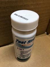 QUANTITY OF ITEMS TO INCLUDE POOL/SPA 6 IN 1 TEST STRIPS: LOCATION - H RACK