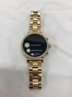 MICHAEL KORS SMARTWATCH SMARTWATCH: MODEL NO DW7M2  [JPTE62177]: LOCATION - A RACK