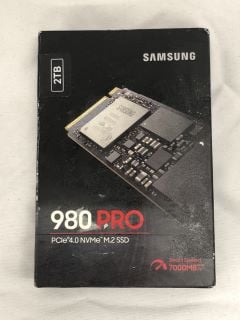 SAMSUNG 2TB 980 PRO SSD NVME M.2 (RRP - £152): MODEL NO MZVL22T0HBLB  [JPTE62244]: LOCATION - A RACK