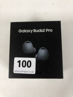 SAMSUNG GALAXY BUDS2 PRO WIRELESS EARBUDS - MODEL: SM-R510N - RRP.£219