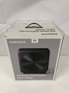 SAMSUNG WIRELESS SUBWOOFER MODEL: SWA-W500 - RRP.£349