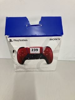 SONY PLAYSTATION DUAL SENSE WIRELESS CONTROLLER - VOLCANIC RED