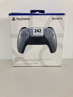 SONY PLAYSTATION DUAL SENSE WIRELESS CONTROLLER - STERLING SILVER