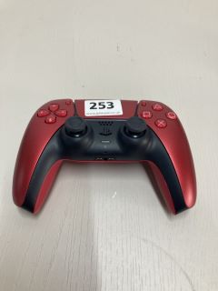 SONY PLAYSTATION DUAL SENSE WIRELESS CONTROLLER - VOLCANIC RED