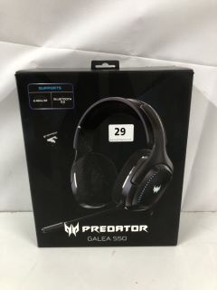 PREDATOR GALEA 550 BLUETOOTH GAMING HEADSET - RRP.£129