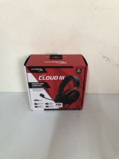 HYPERX CLOUD III WIRELESS GAMING HEADSET