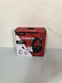 HYPERX CLOUD III WIRED GAMING HEADSET