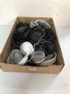 BOX OF ASSORTED STEELSERIES GAMING HEADSETS