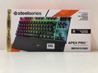 STEELSERIES APEX PRO TKL MECHANICAL GAMING KEYBOARD