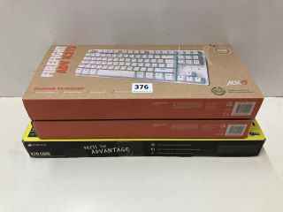 3 X ASSORTED KEYBOARDS INC CORSAIR K70 CORE