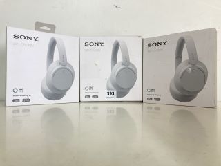 3 X SONY HEADPHONES WH-CH720N