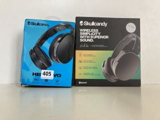 2 X SKULLCANDY HEADPHONES HESH EVO