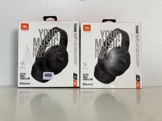 2 X JBL TUNE 760NC HEADPHONES