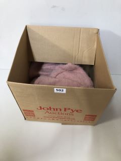 BOX OF KNITTED HOODS ONE SIZE