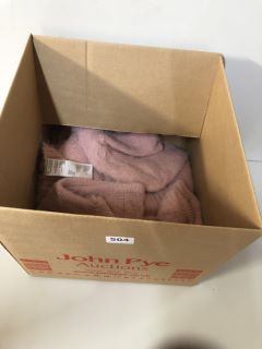 BOX OF KNITTED HOODS ONE SIZE