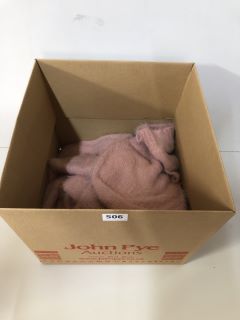 BOX OF KNITTED HOODS ONE SIZE