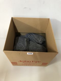 BOX OF KNITTED LEG WARMERS