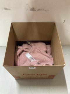 BOX OF KNITTED HOODS ONE SIZE