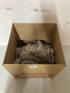 BOX OF KNITTED LEG WARMERS