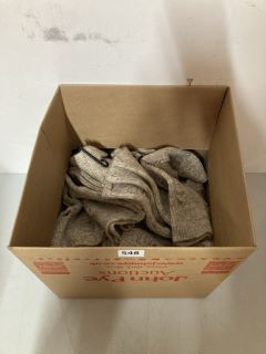 BOX OF KNITTED LEG WARMERS