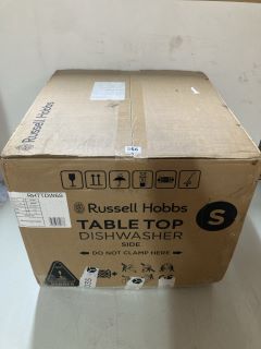 RUSSELL HOBBS TABLE TOP DISHWASHER MODEL: RHTTDW6S